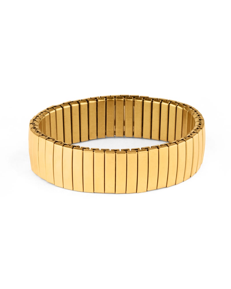 TAAHIRA Elastic Gold Band Bracelet - Image 1